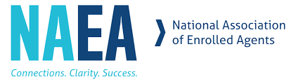 NAEA logo, National Association of Enrolled Agents.